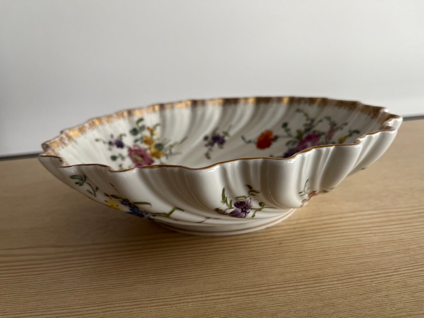 Assiette de service style Rococo