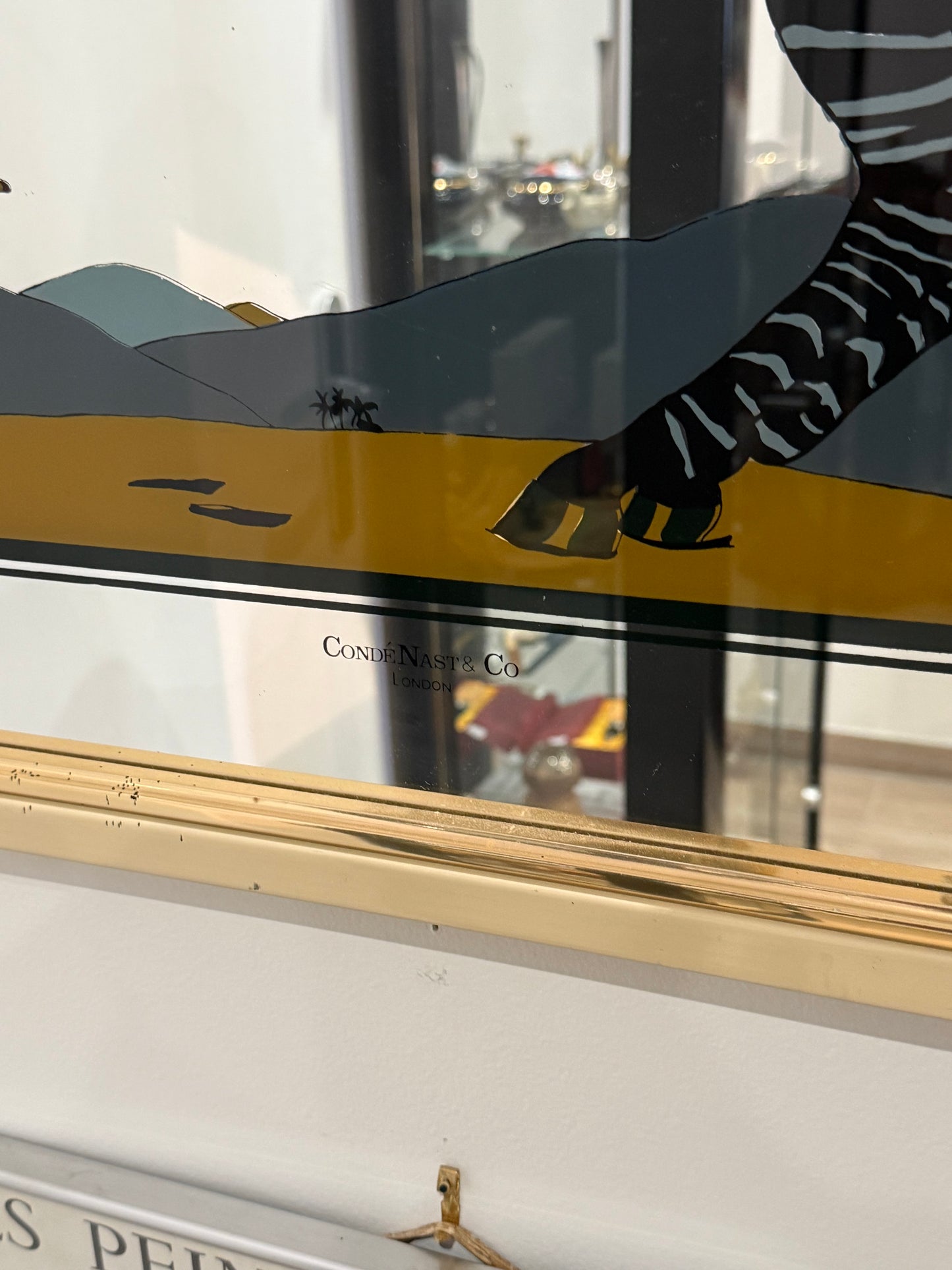 Miroir décoratif Vogue Art Déco – Illustration A.E. Marty, 1925 – Condé Nast London