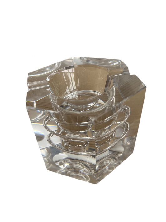 Cendrier en Cristal design