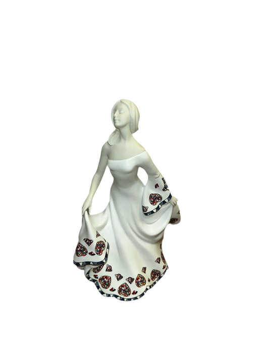 Swirl blanche