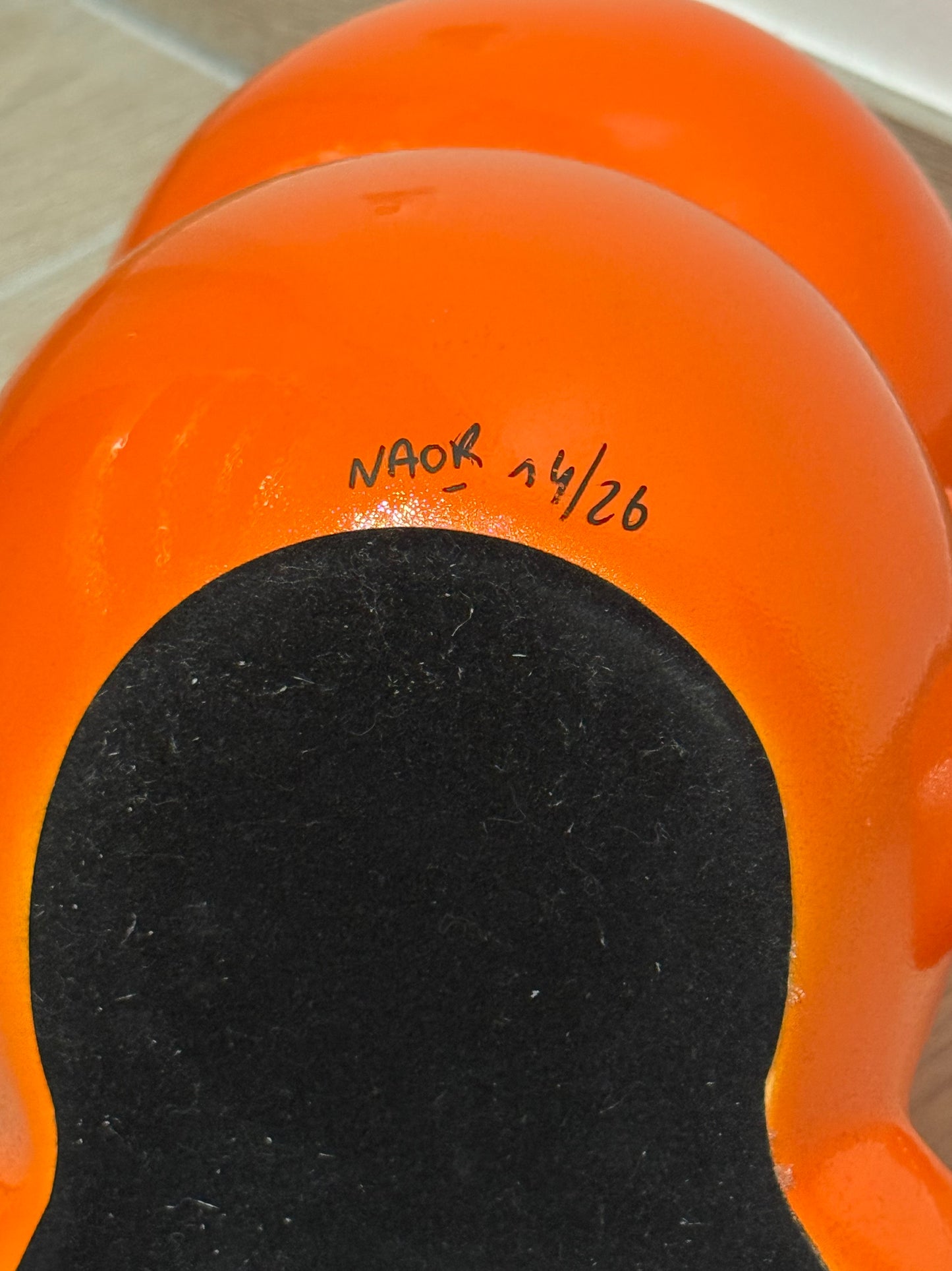 Teddy Bear “Hermès Paris” orange – Édition limitée 14/26 - 35 cm