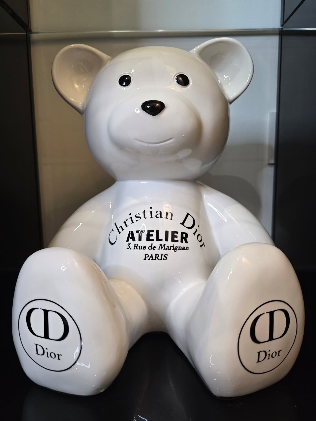 Teddy Bear Christian Dior Atelier – Édition limitée 10/26 – 35 cm