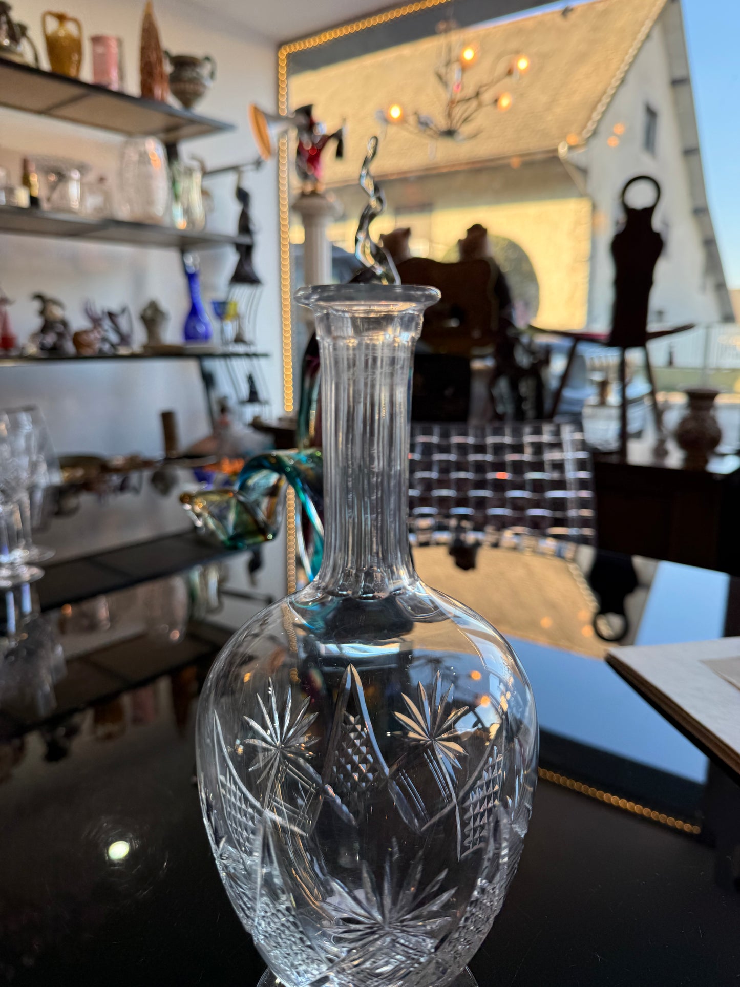 Carafe en Cristal Taillé – 28 cm