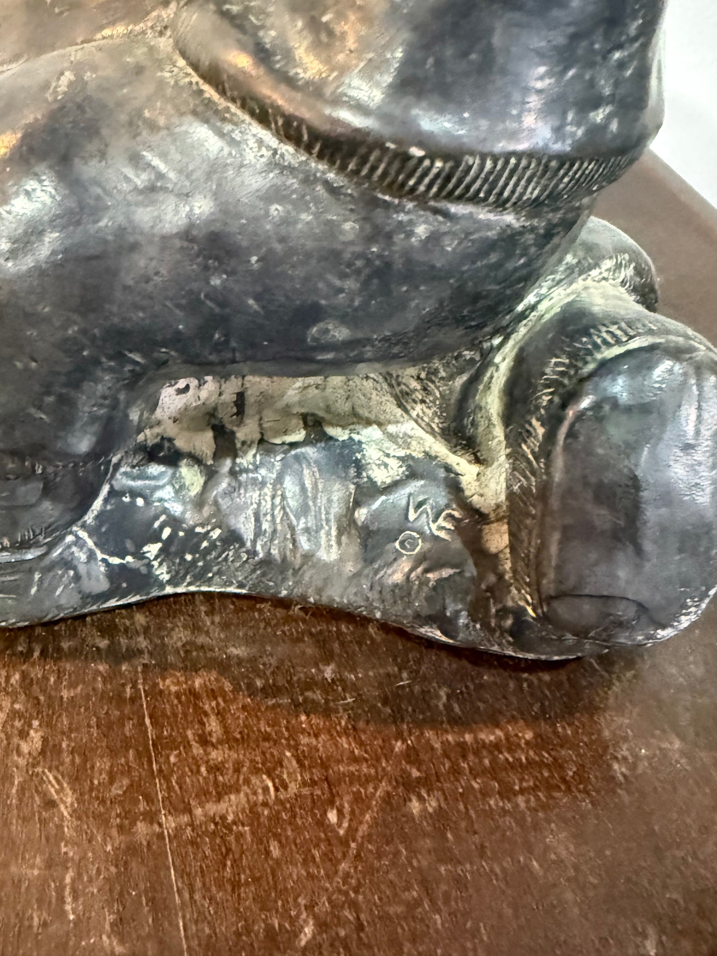 Sculpture Inuit “Chasseur et Phoque” – Wolf Original – Fait main au Canada