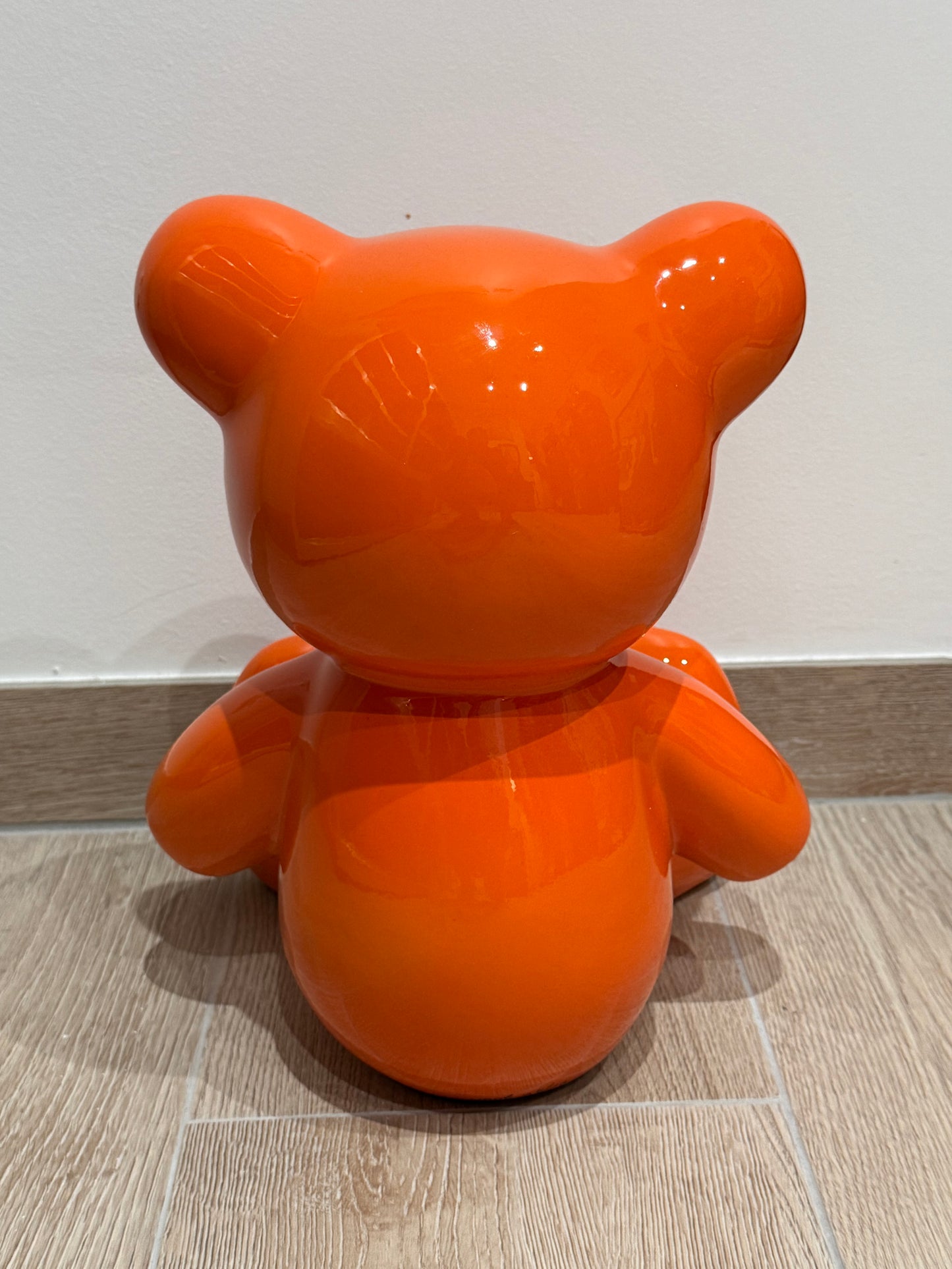 Teddy Bear “Hermès Paris” orange – Édition limitée 14/26 - 35 cm