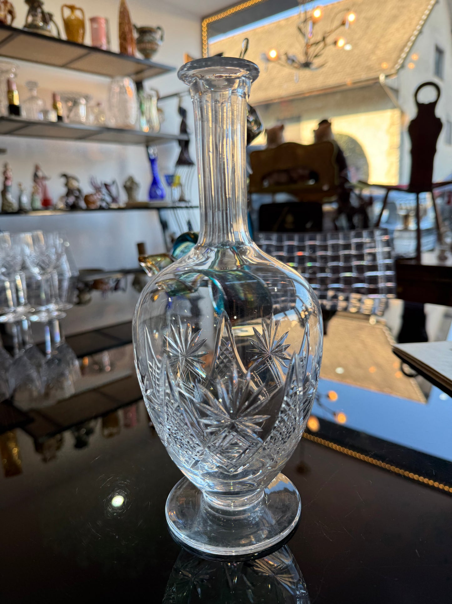 Carafe en Cristal Taillé – 28 cm