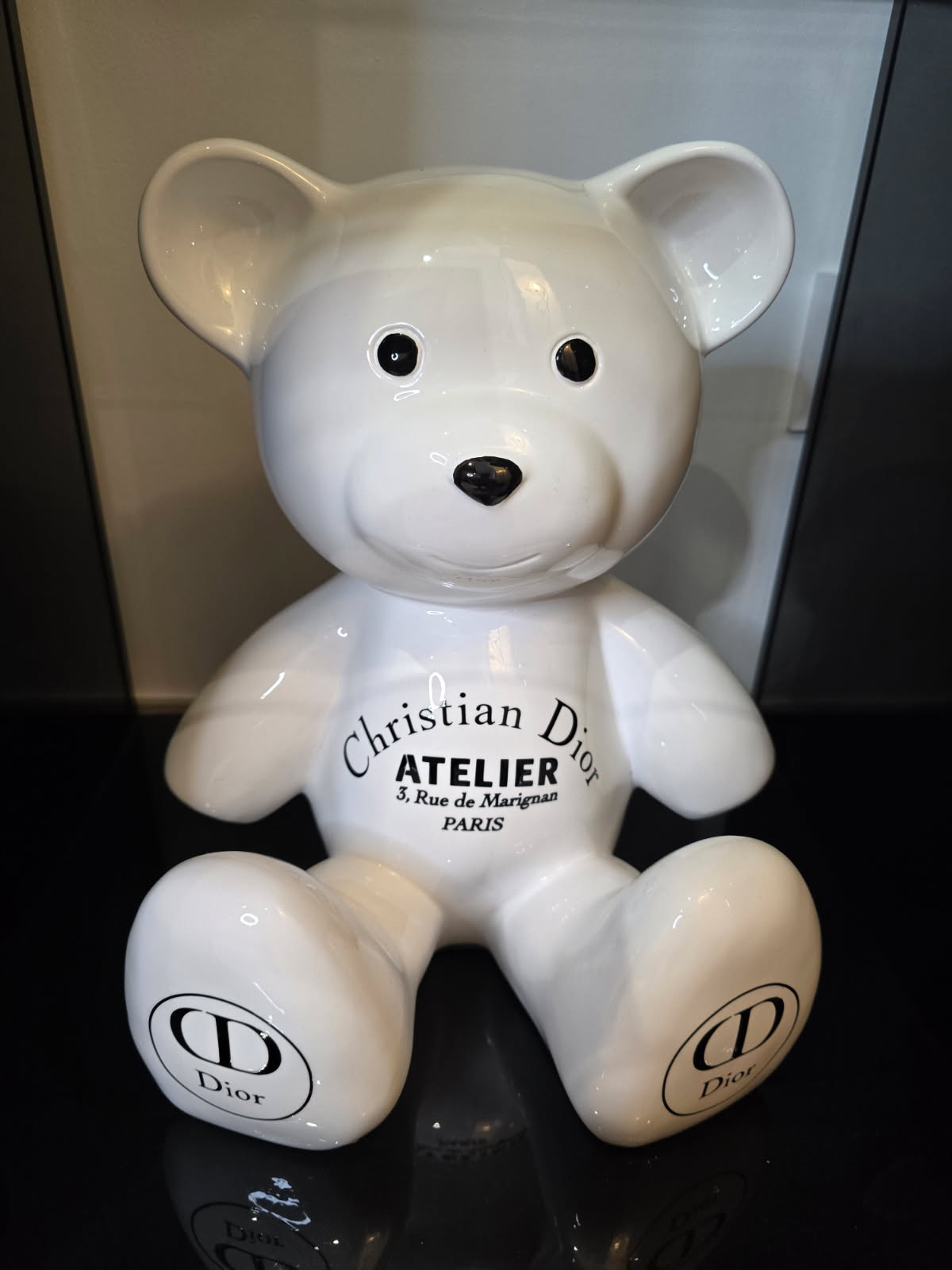 Teddy Bear Christian Dior Atelier – Édition limitée 10/26 – 35 cm