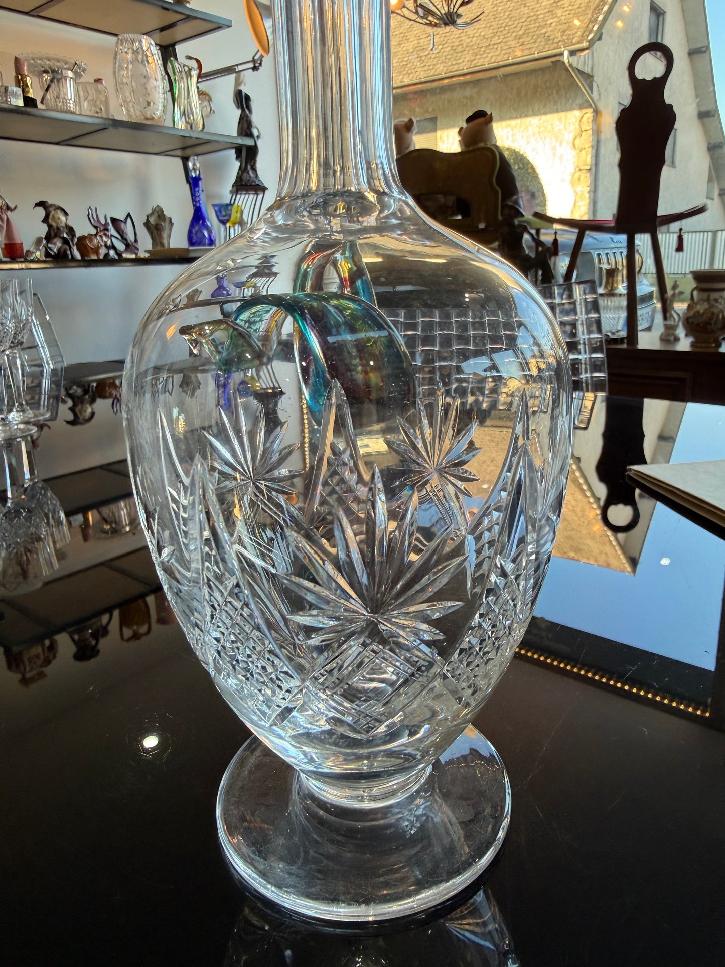 Carafe en Cristal Taillé – 28 cm
