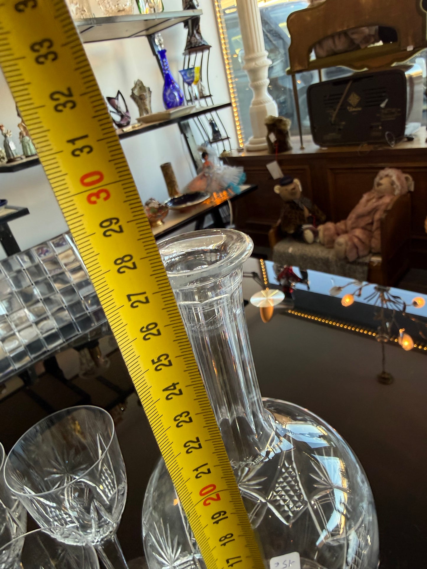 Carafe en Cristal Taillé – 28 cm