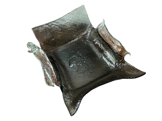 Vide poche verre fusion