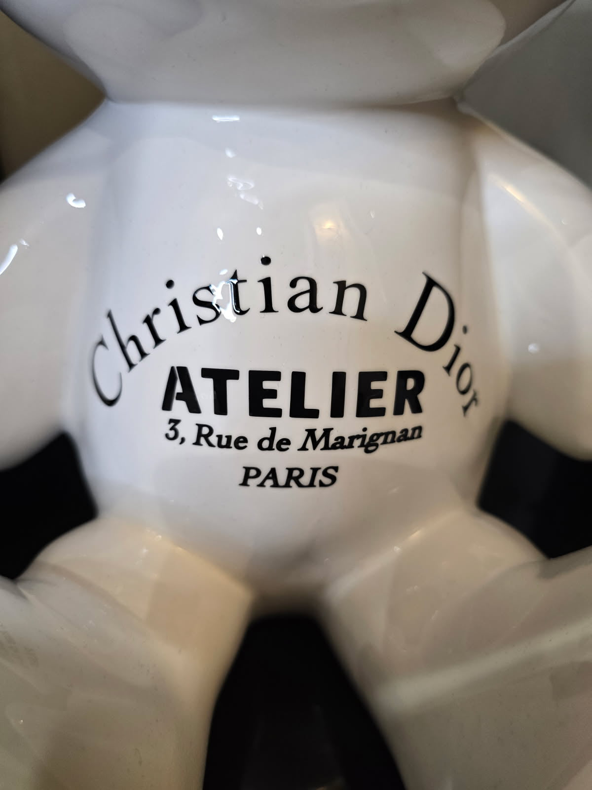Teddy Bear Christian Dior Atelier – Édition limitée 10/26 – 35 cm