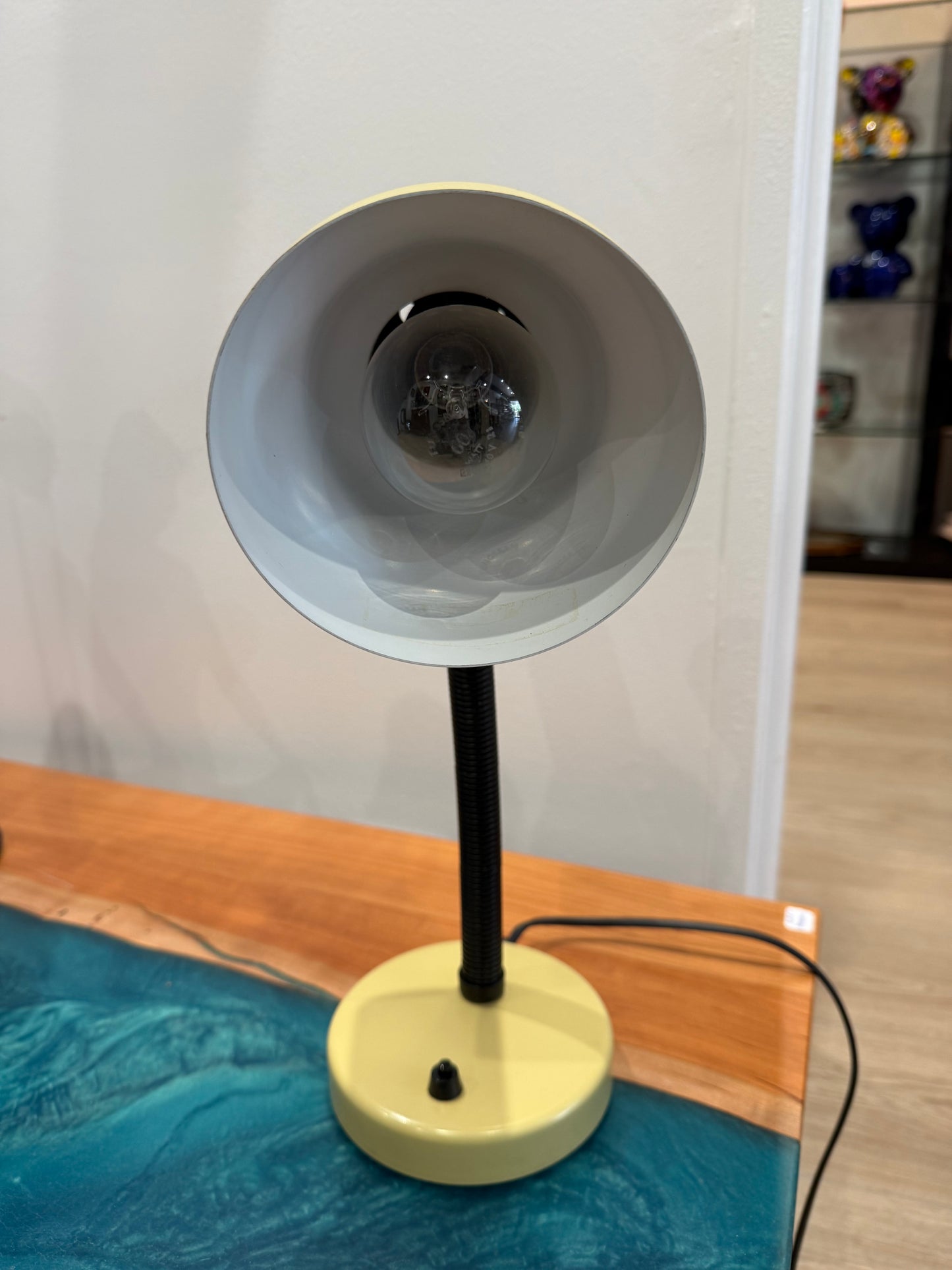 Lampe de bureau vintage articulée – Design années 70 – Style industriel