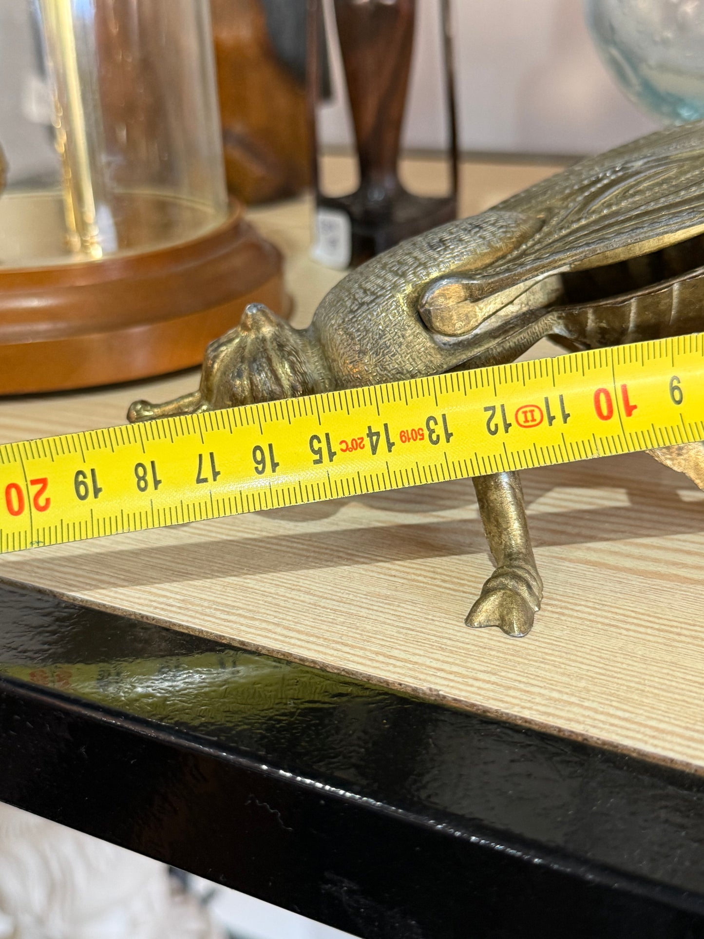 Cendrier / Vide-poche en bronze – Insecte sculpté – Années 1950-1970