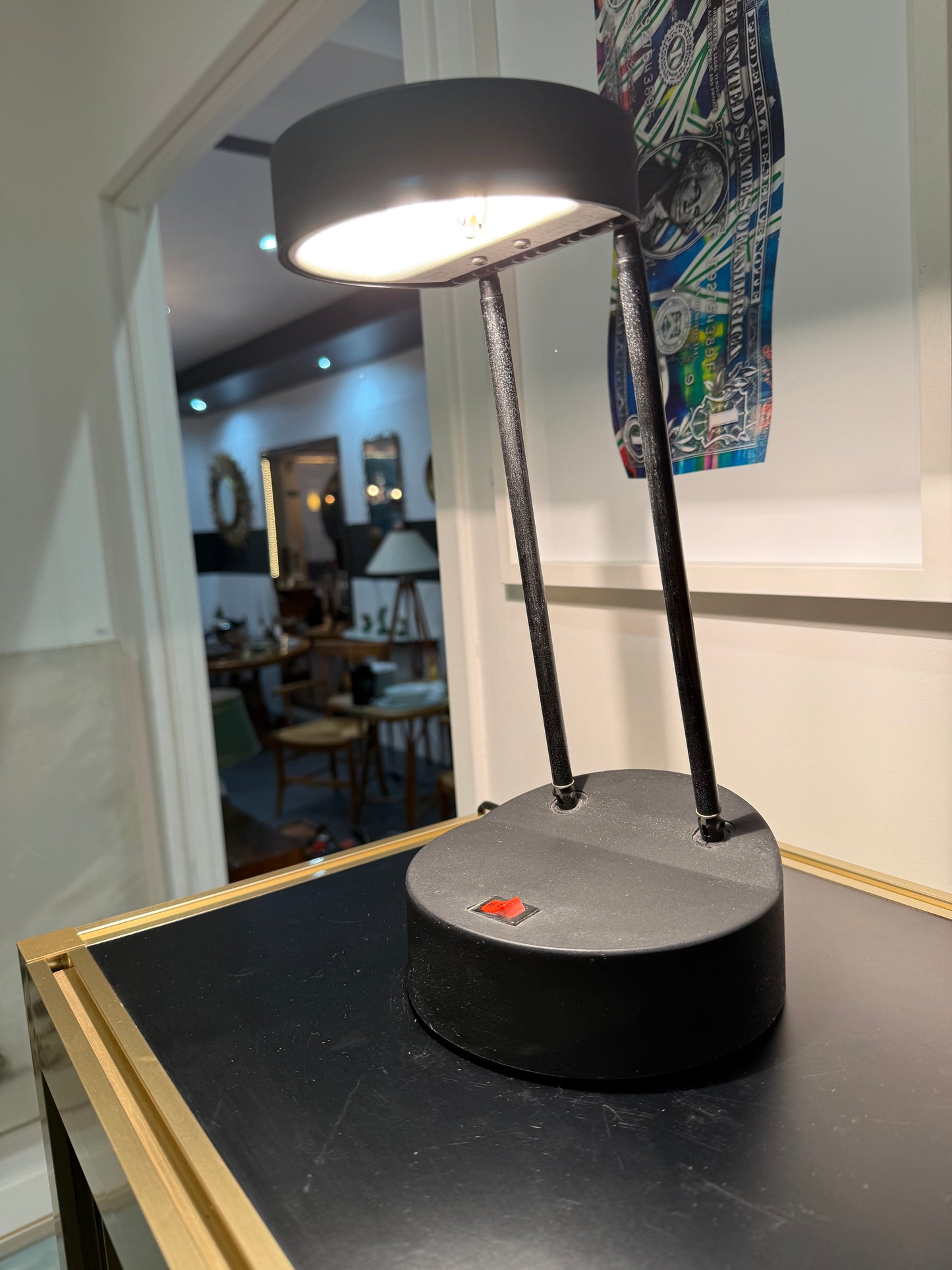 Lampe de bureau vintage – Design Stefano Cevoli (Italie)