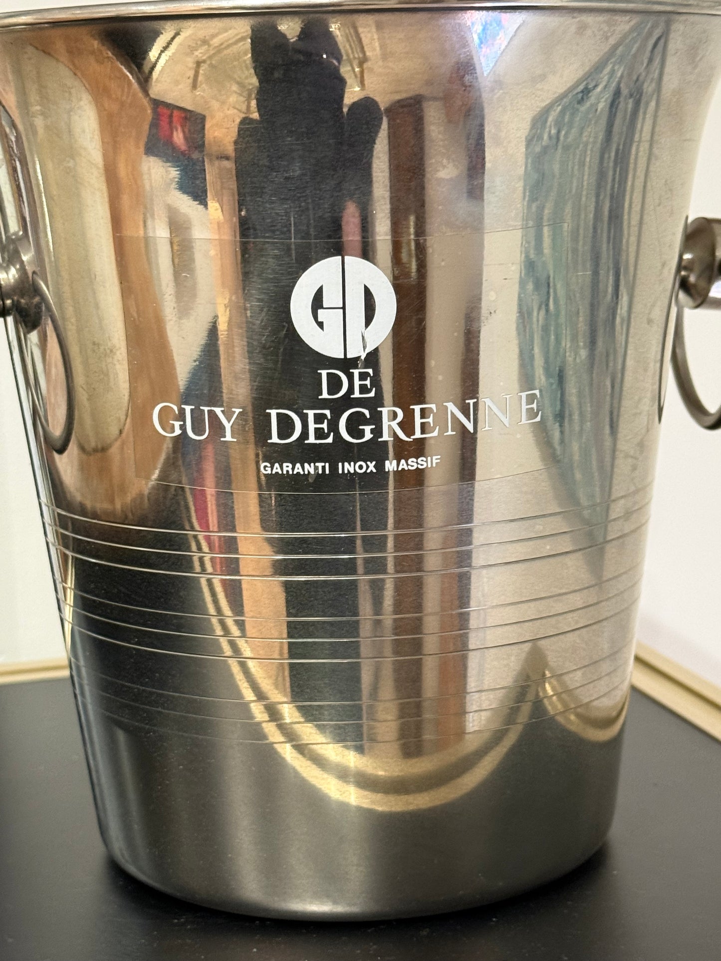 Seau à champagne en inox – Guy Degrenne