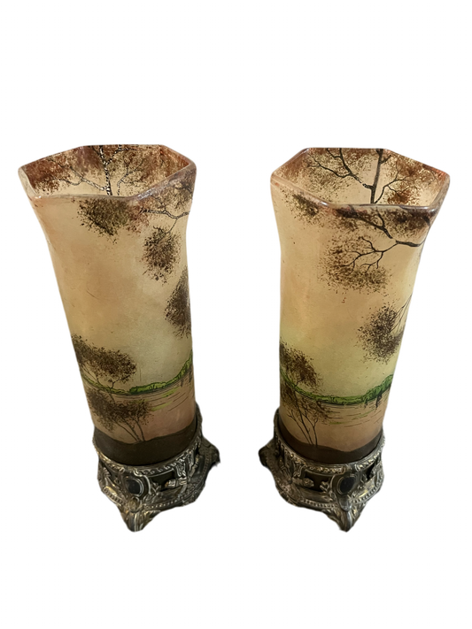 Paire de vase Legras