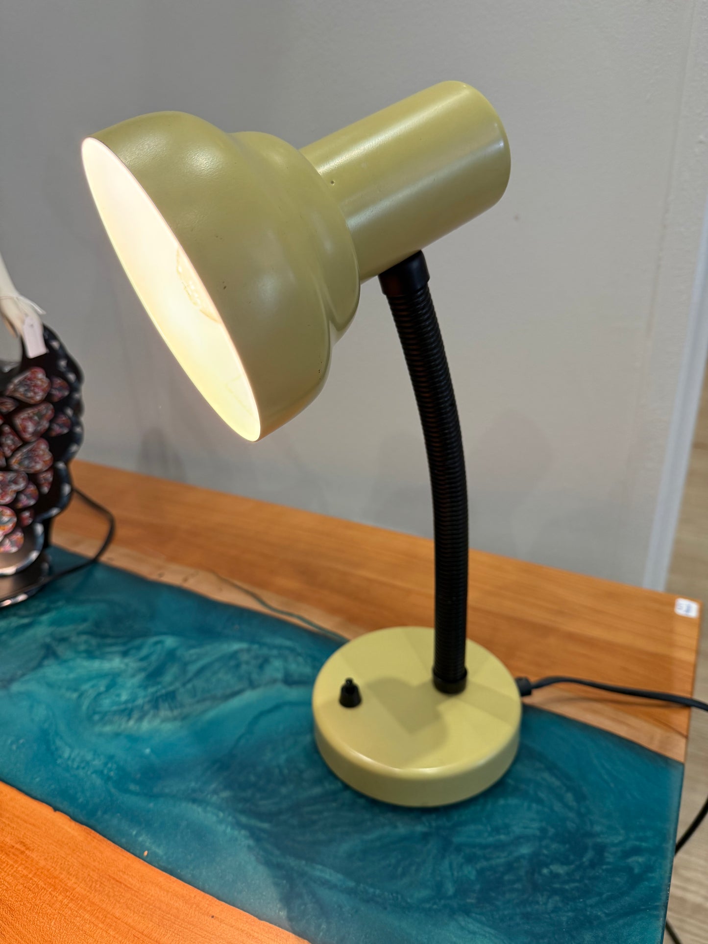 Lampe de bureau vintage articulée – Design années 70 – Style industriel