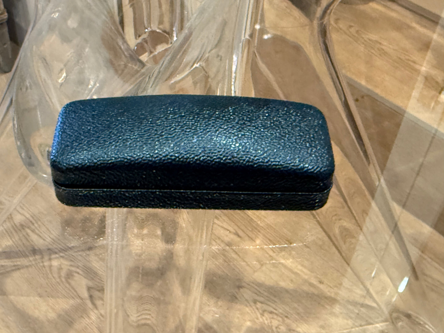 Pince à cravate vintage en plaqué or 18 carats – Avec écrin d’origine