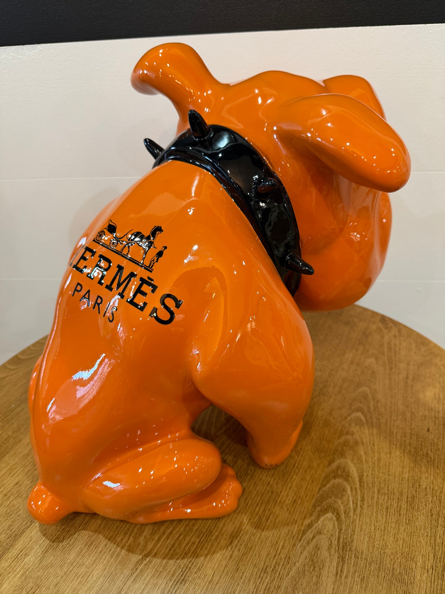 Bulldog Hermès – Naor – Édition limitée 2/26 – H 35 x L 46