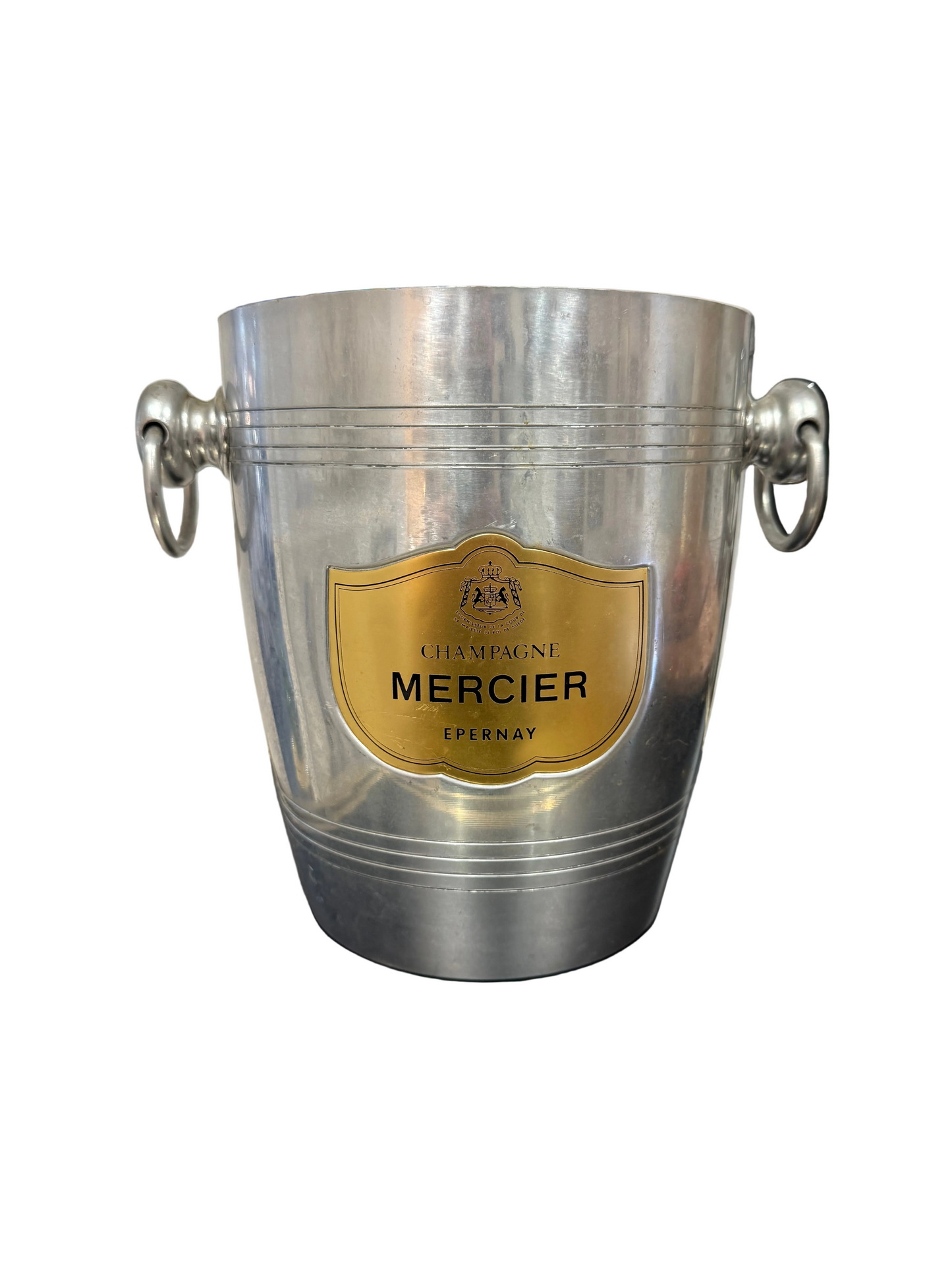 Seau à champagne publicitaire Mercier – Maison Mercier, Épernay