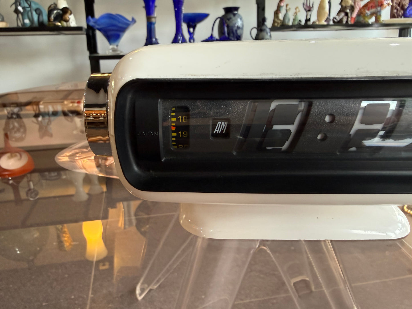 Horloge à palettes vintage Sankyo DIGI-GLO – Japon, années 1970