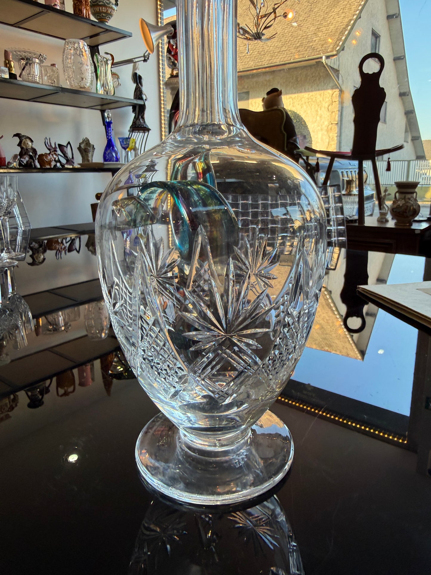 Carafe en Cristal Taillé – 28 cm