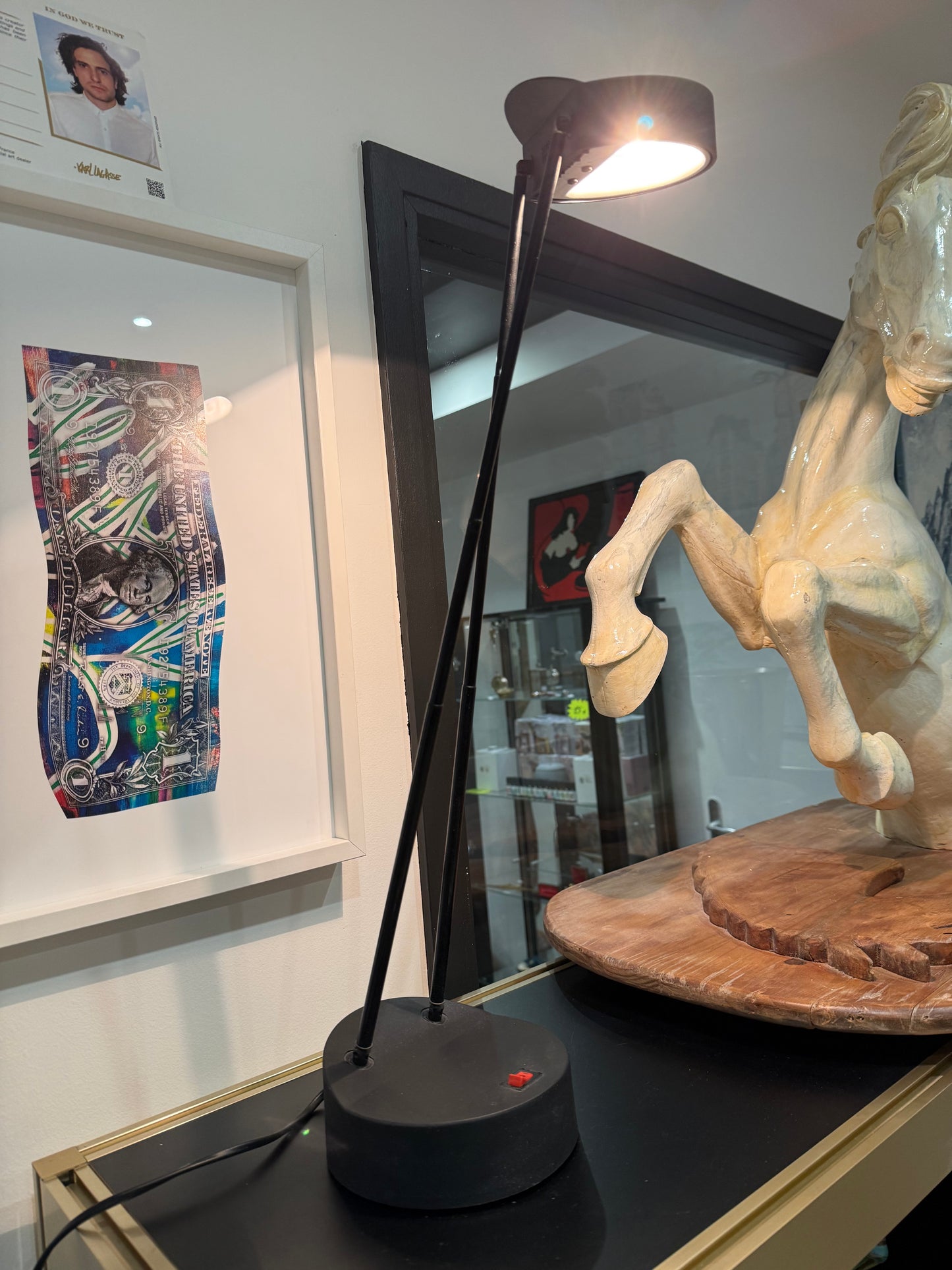 Lampe de bureau vintage – Design Stefano Cevoli (Italie)