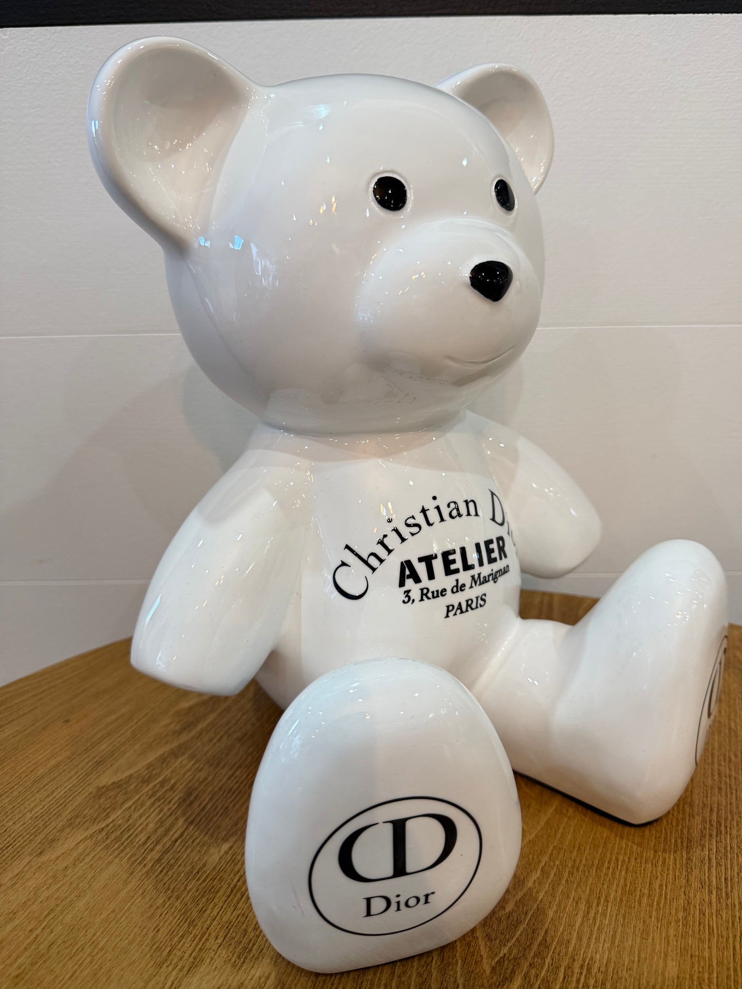 Teddy Bear Christian Dior Atelier – Édition limitée 10/26 – 35 cm