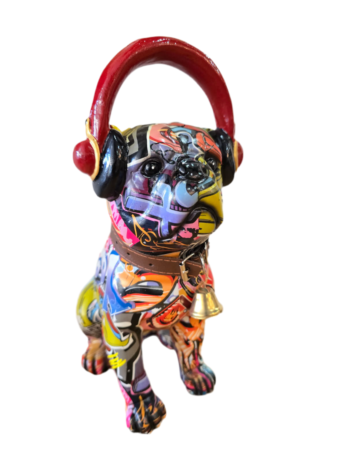 Bull dog street art