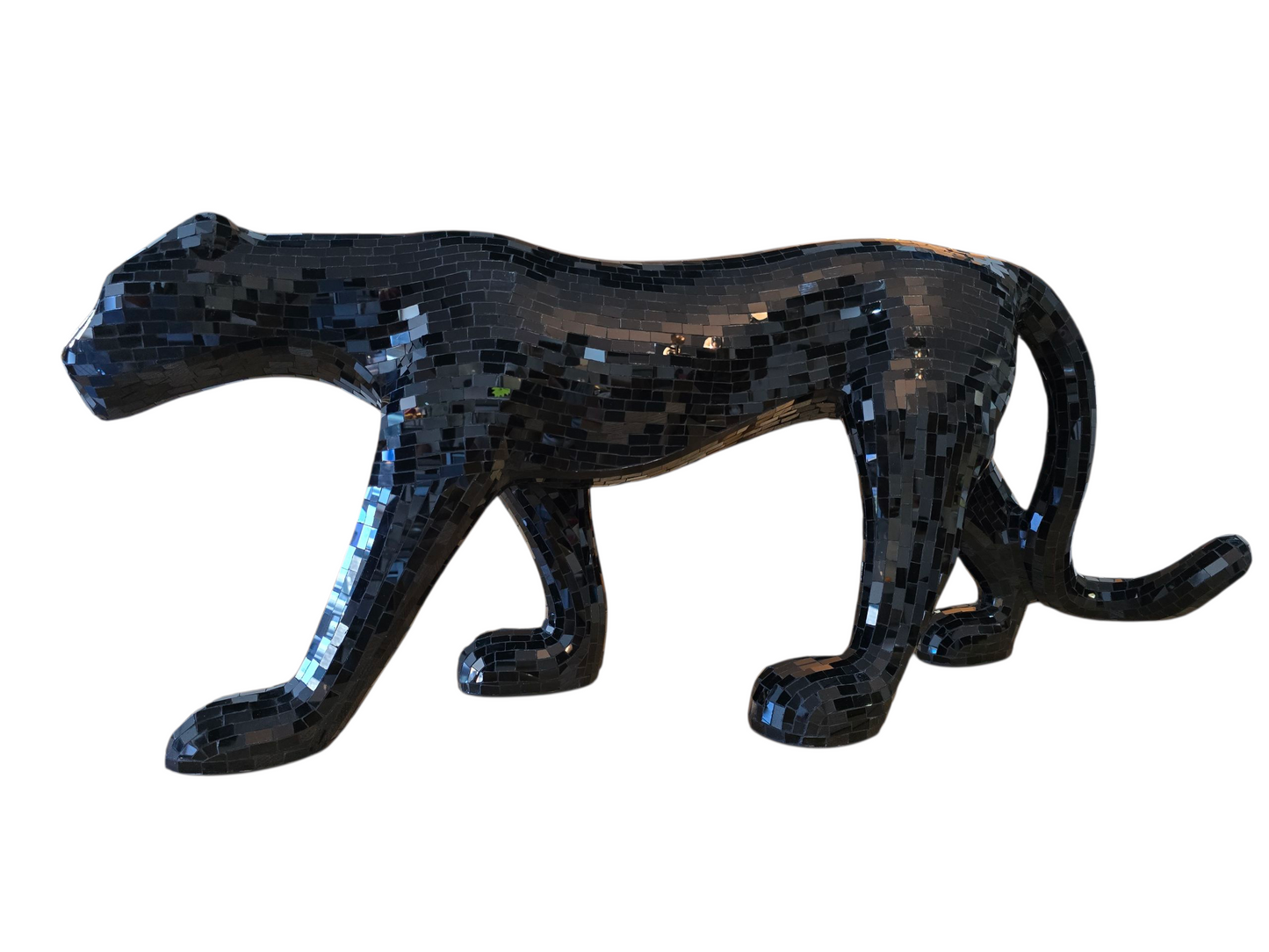 Black Disco panthère 115cm