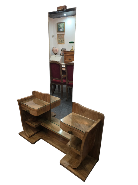 Coiffeuse psyché art deco