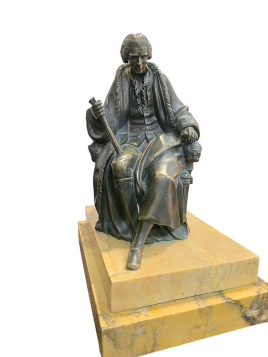 Bronze penseur Voltaire