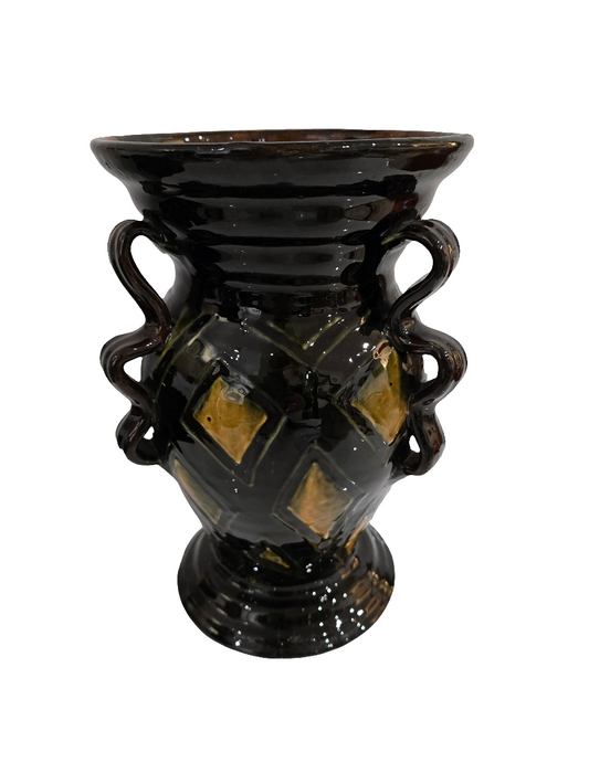 Vase art deco signé