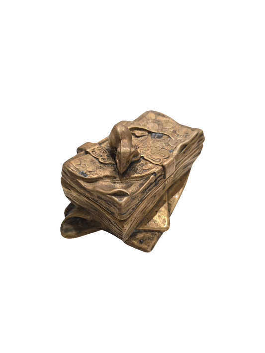 Boite en bronze motif souris