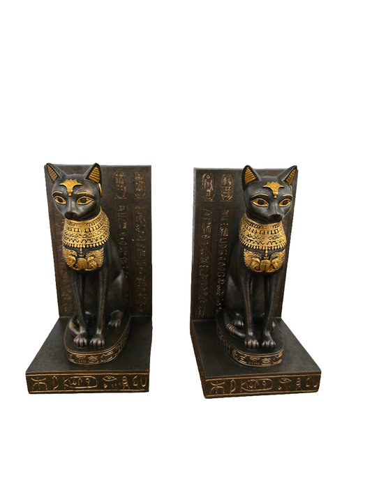 Serre livre chat égyptien