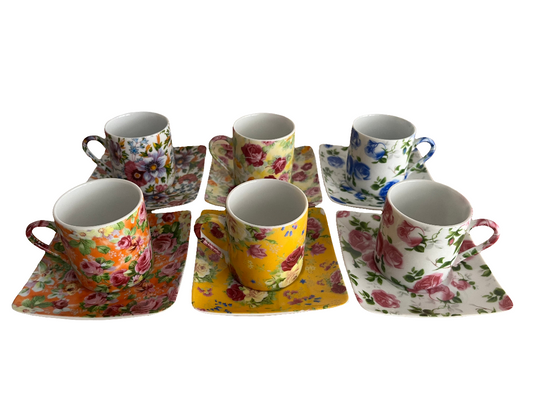 Service à café Fleury vintage