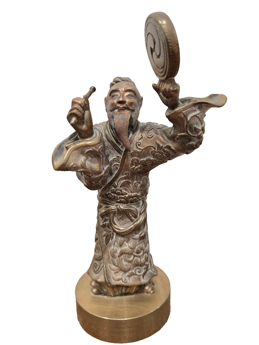 Statuette chinoise en bronze