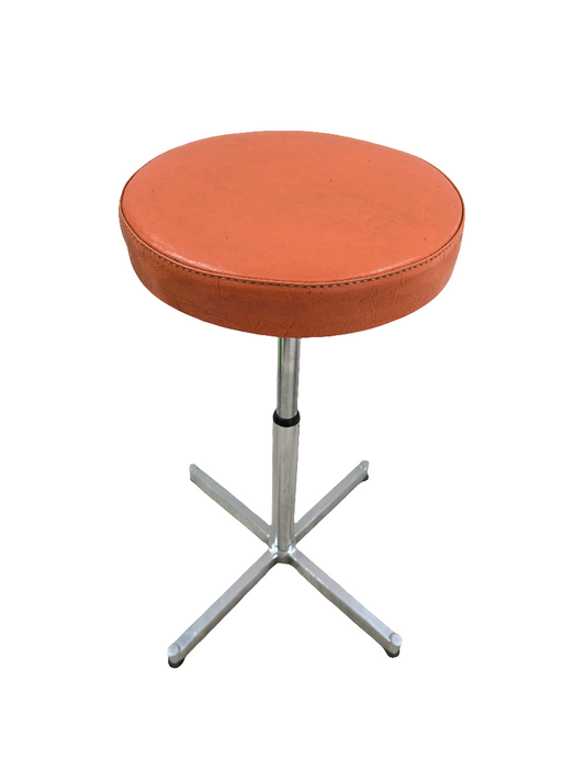 Tabouret acier chromé 70’s