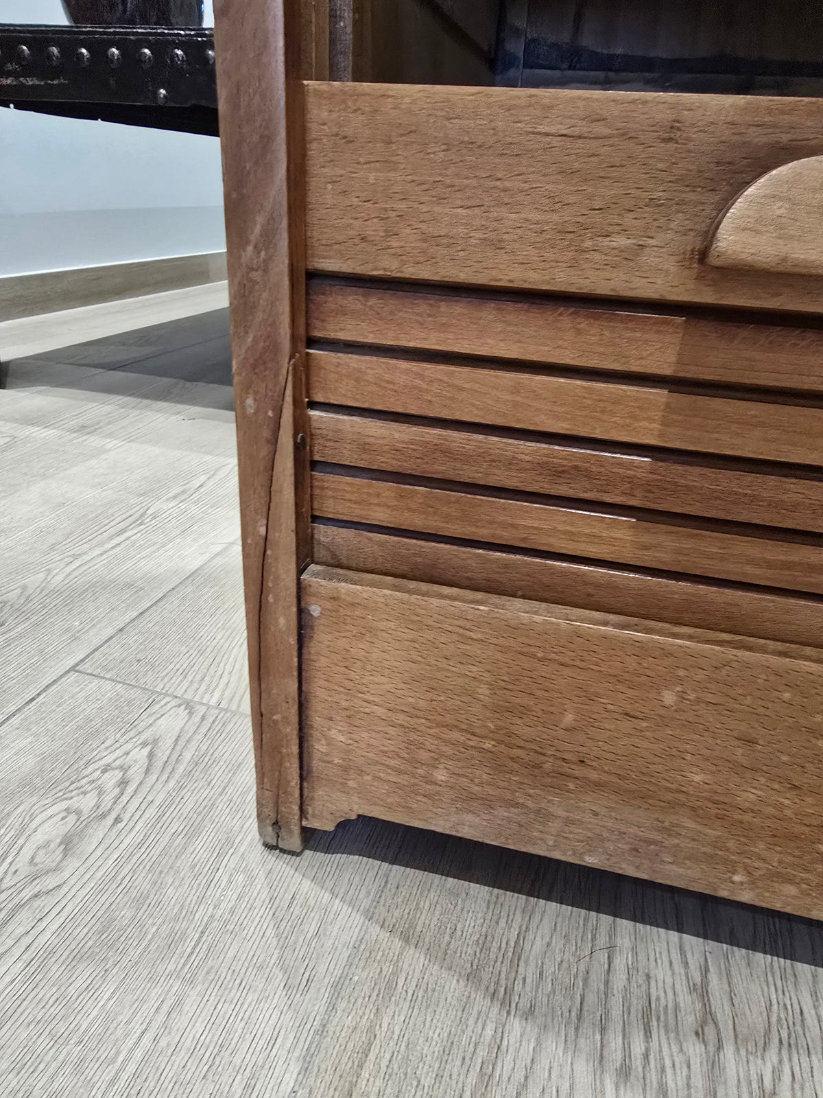Classeur ancien GM RADIA à rideau – meuble de bureau années 30/40