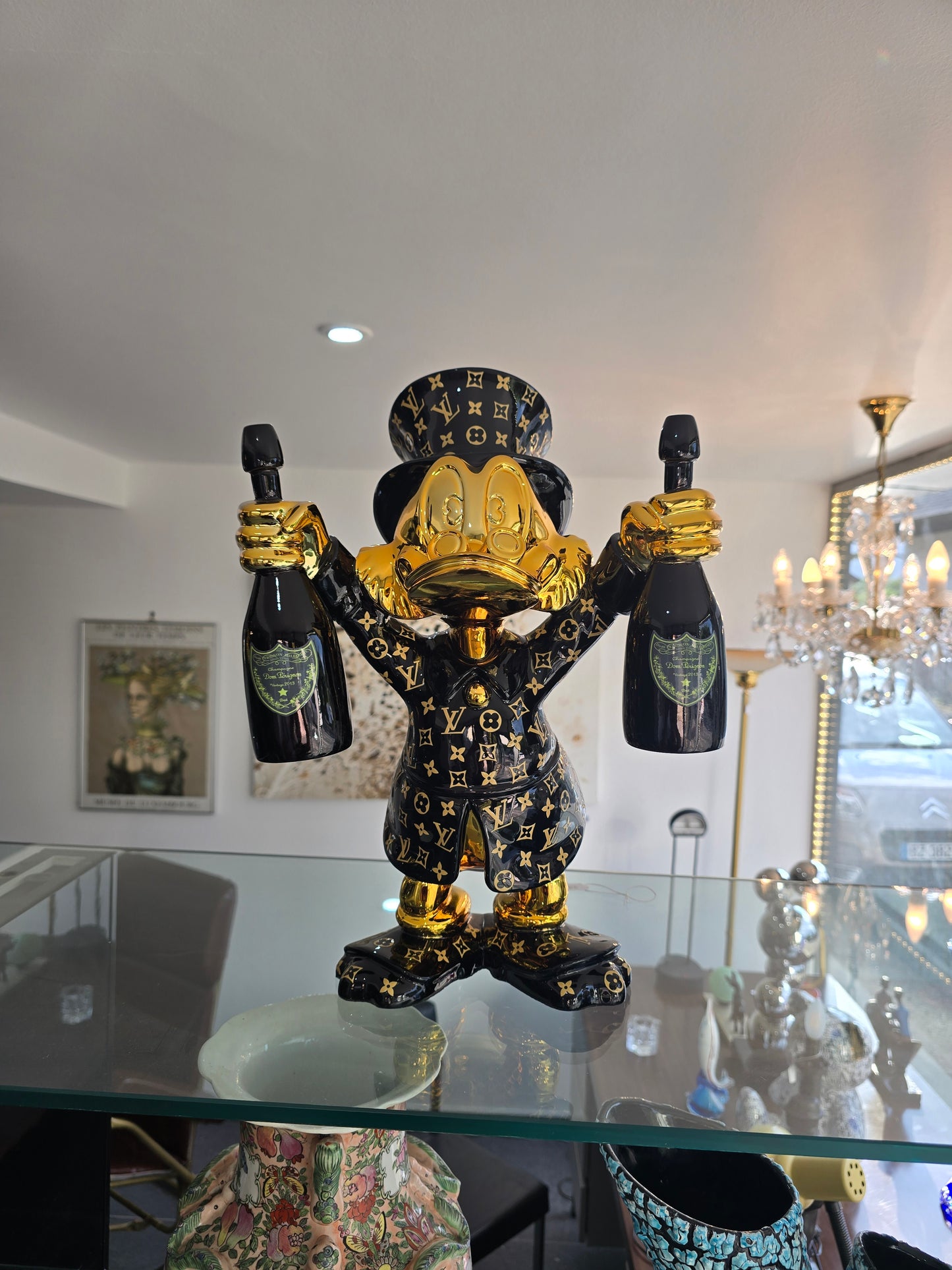 Sculpture Picsou « Luxury Edition » NAOR – Édition Limitée 3/26