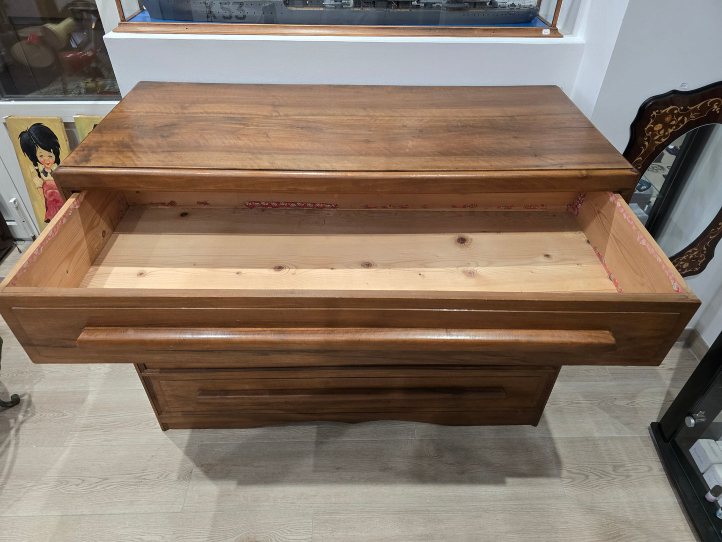 Commode 4 Tiroirs en Noyer