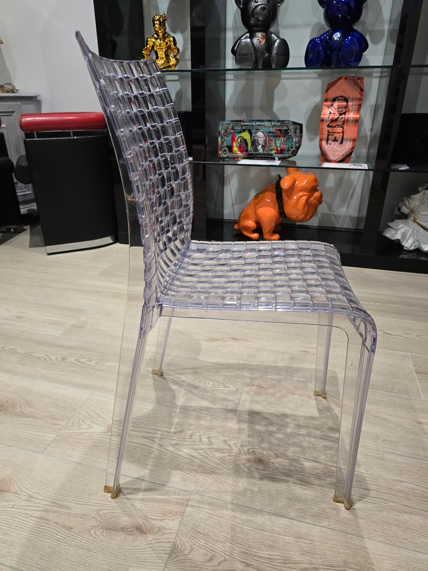 4 Chaise Kartell “Ami Ami” – Design Tokujin Yoshioka – Polycarbonate Transparent