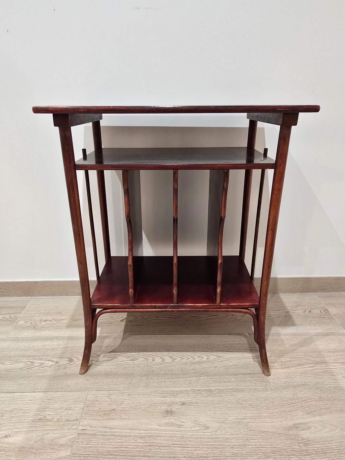 Rare table à musique THONET WIEN vers 1900 – porte-partitions bois courbé