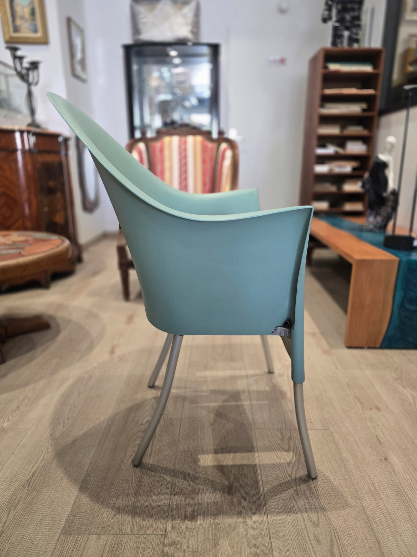 Fauteuil Lord YO by Philippe Starck pour Aleph / Kartell – vert céladon