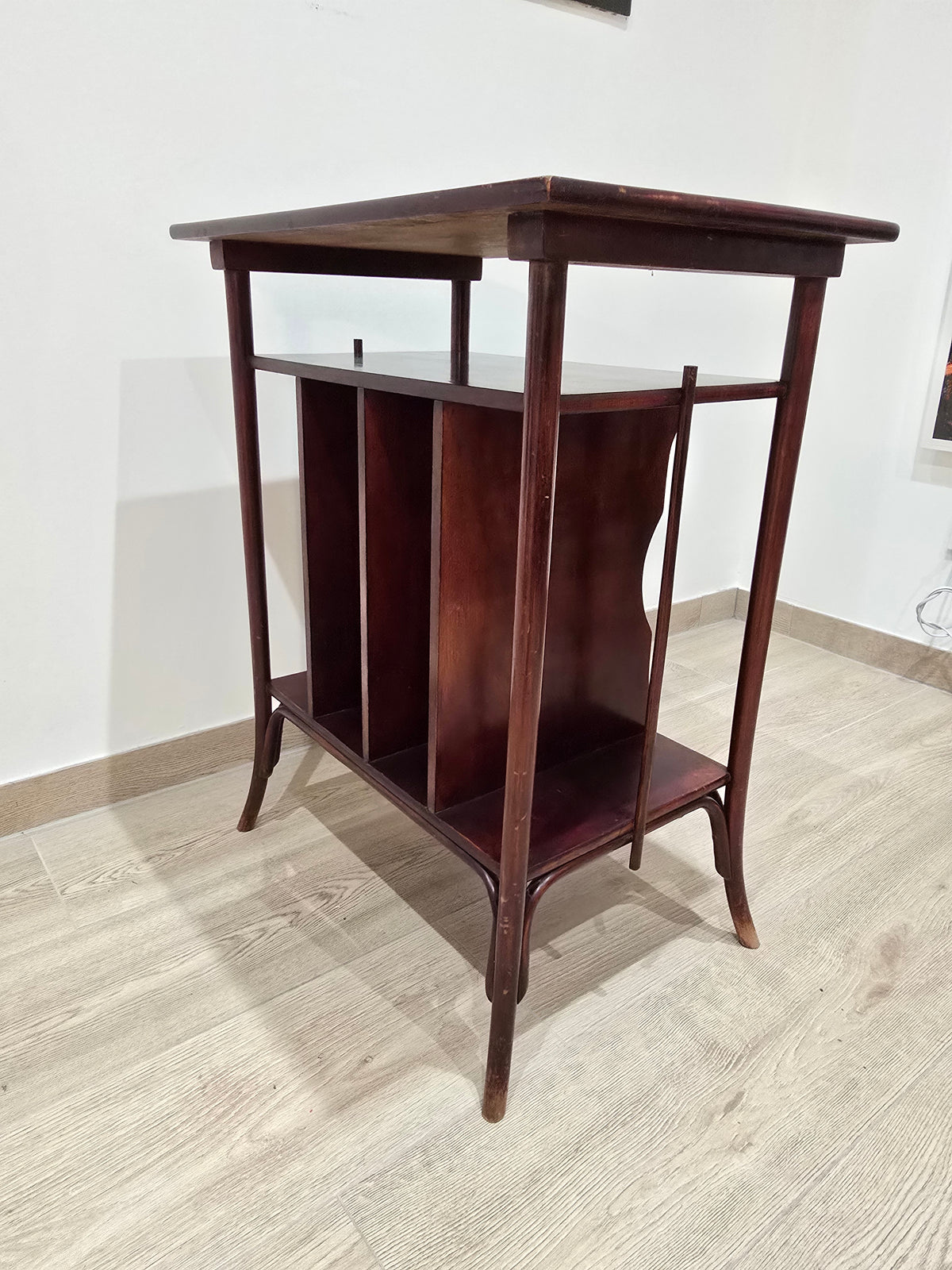 Rare table à musique THONET WIEN vers 1900 – porte-partitions bois courbé