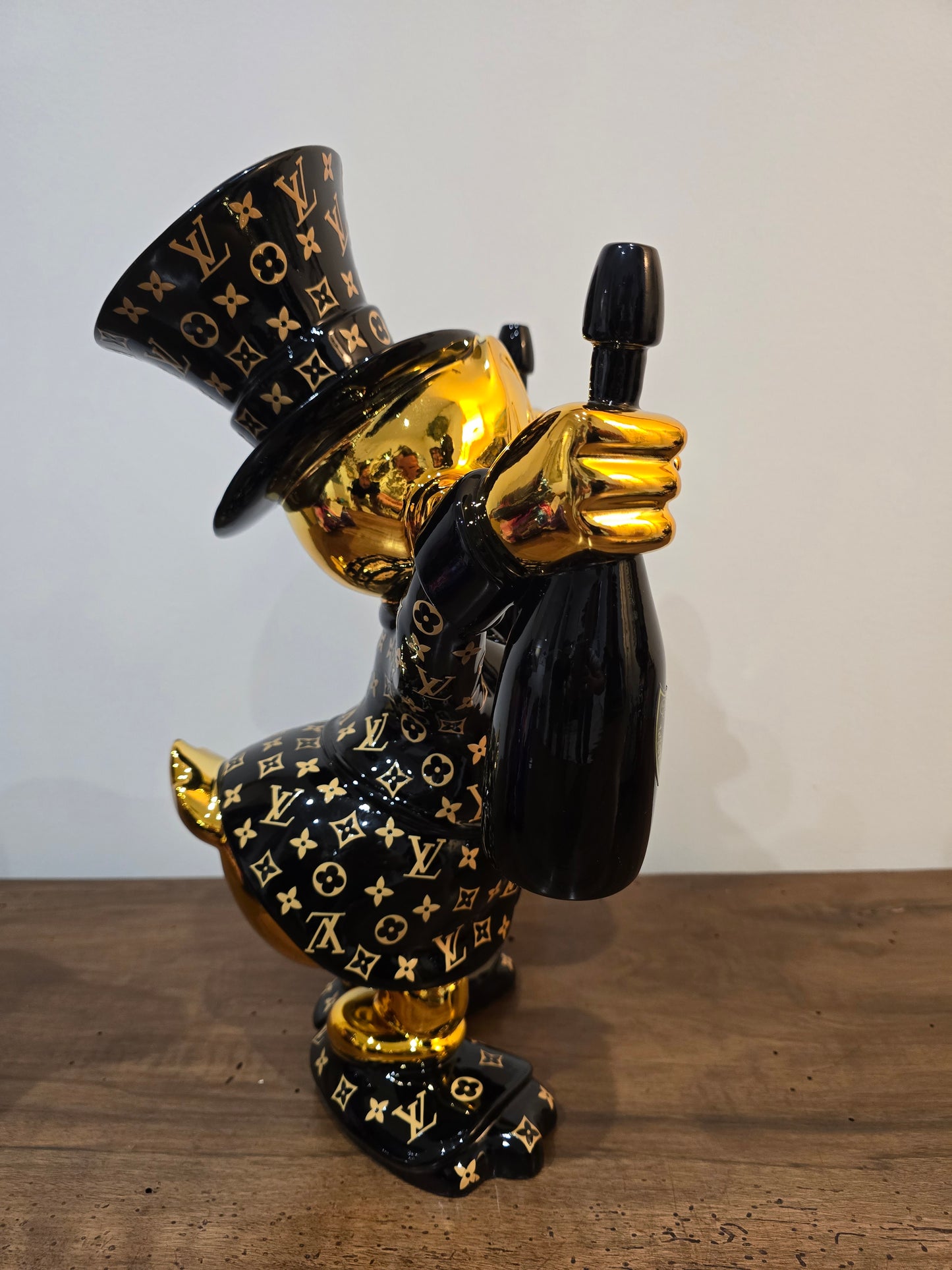 Sculpture Picsou « Luxury Edition » NAOR – Édition Limitée 3/26