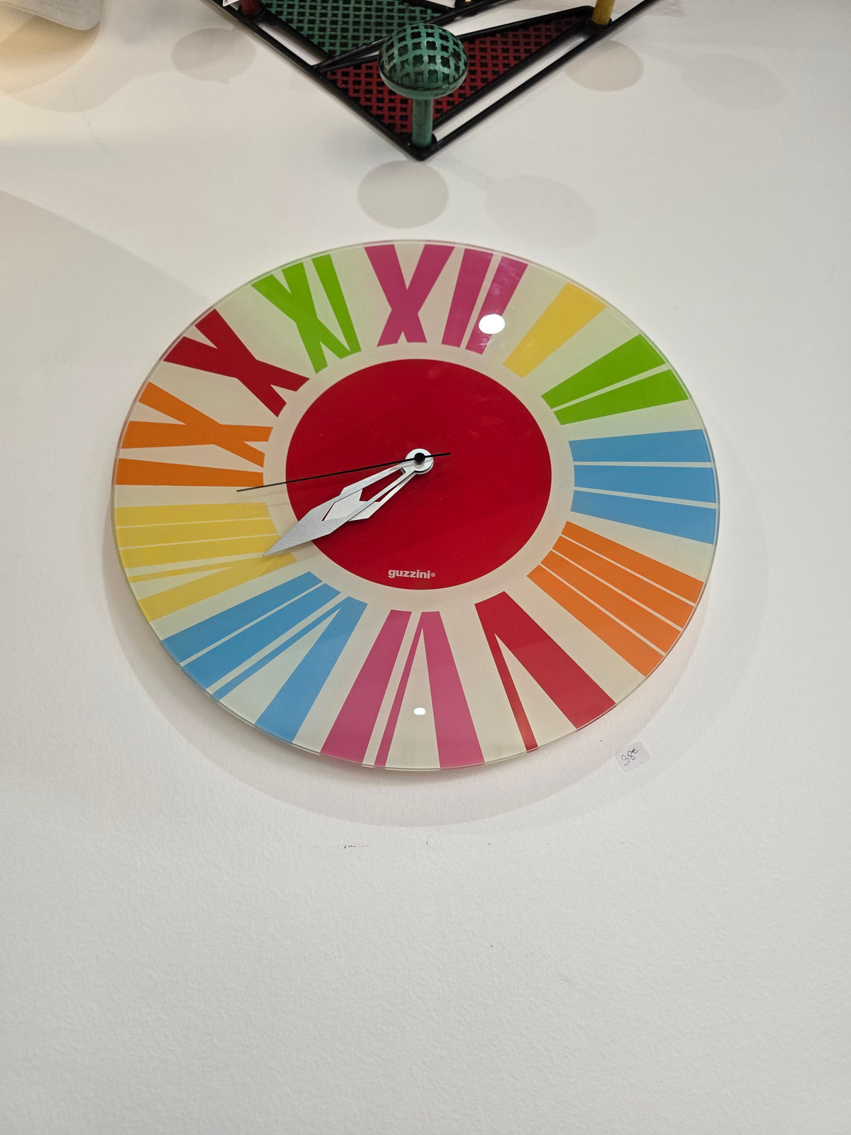 Horloge murale Guzzini Happy Time, design Raffaele Gerardi