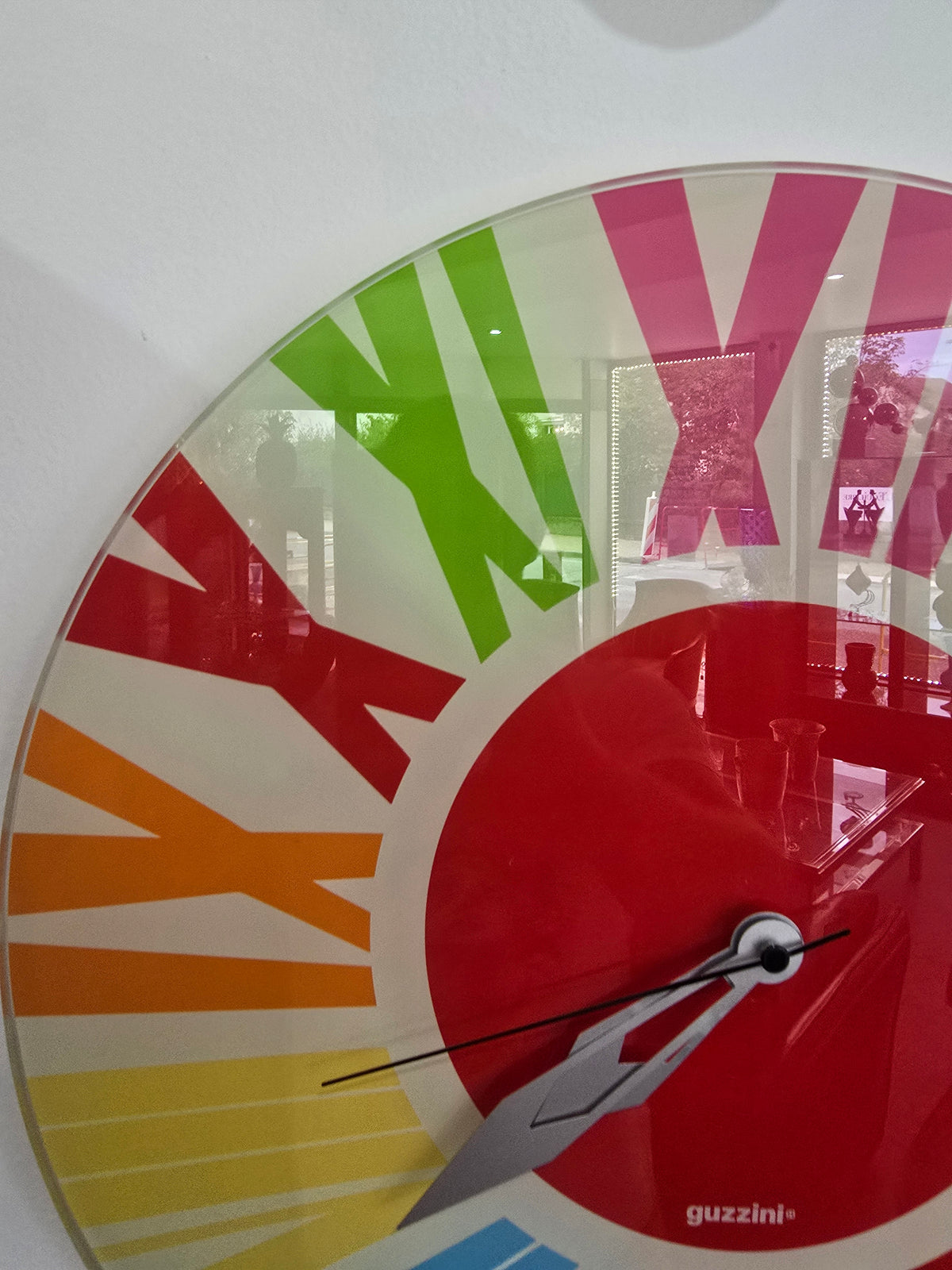 Horloge murale Guzzini Happy Time, design Raffaele Gerardi
