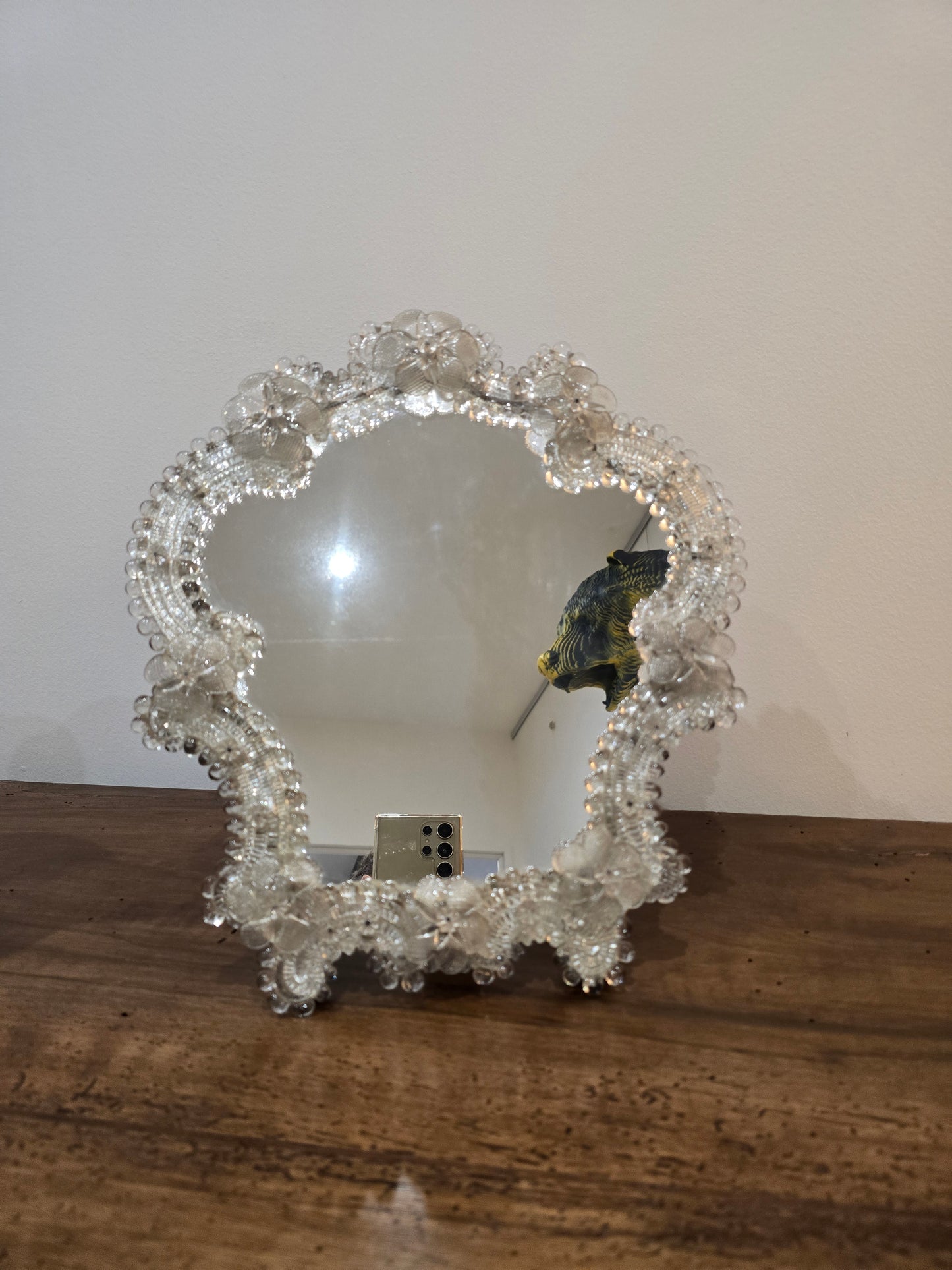 Miroir Vénitien en Verre – 35 x 30 cm