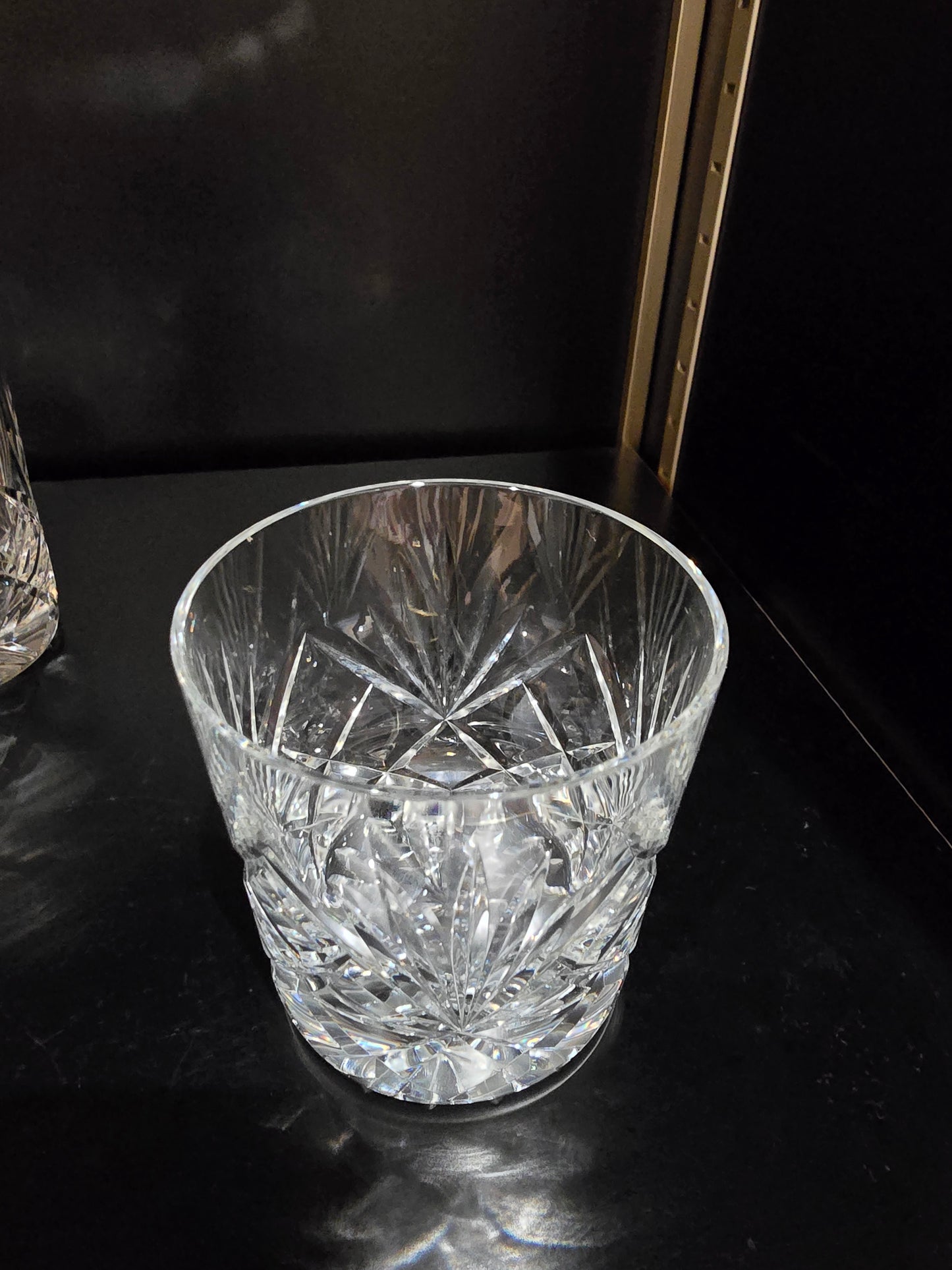 Service à whisky – carafe et 4 verres en cristal